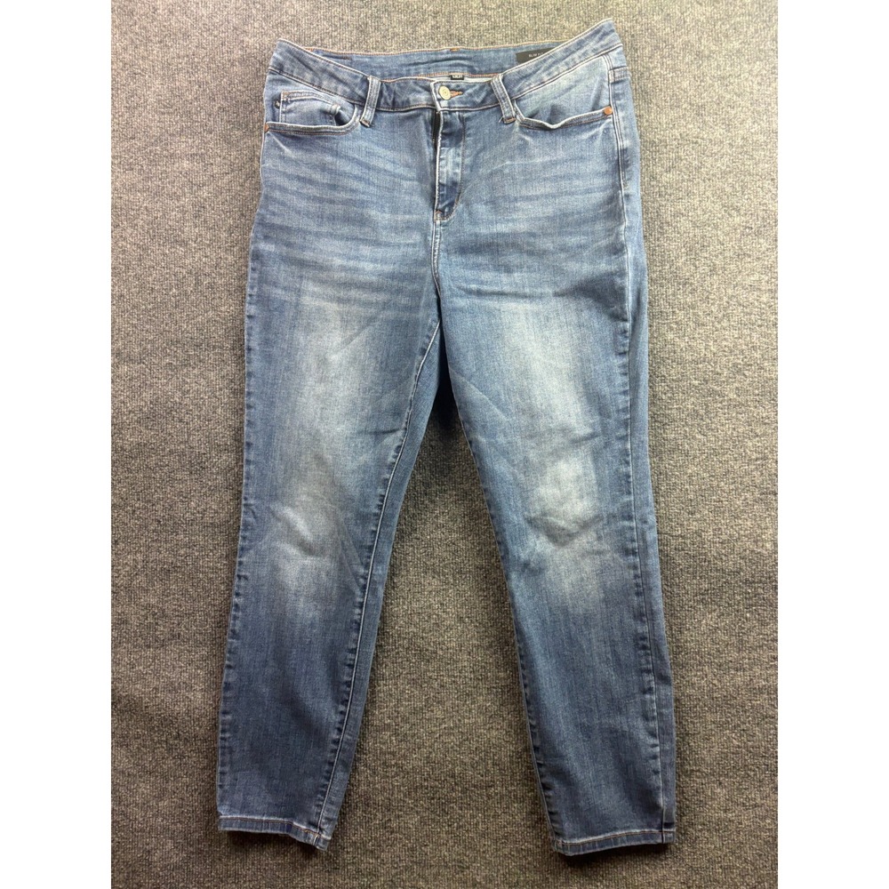 Judy Blue Slim Fit Jeans Womens 13/31 Blue Medium Wash High Rise Stretch Denim